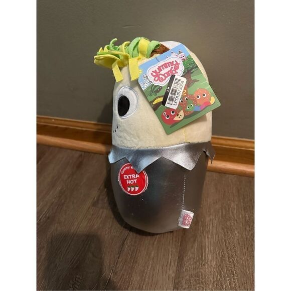 Kidrobot Yummy World Burt Burrito Medium 10" Plush Extra Hot Patch on Chest New - Picture 4 of 6